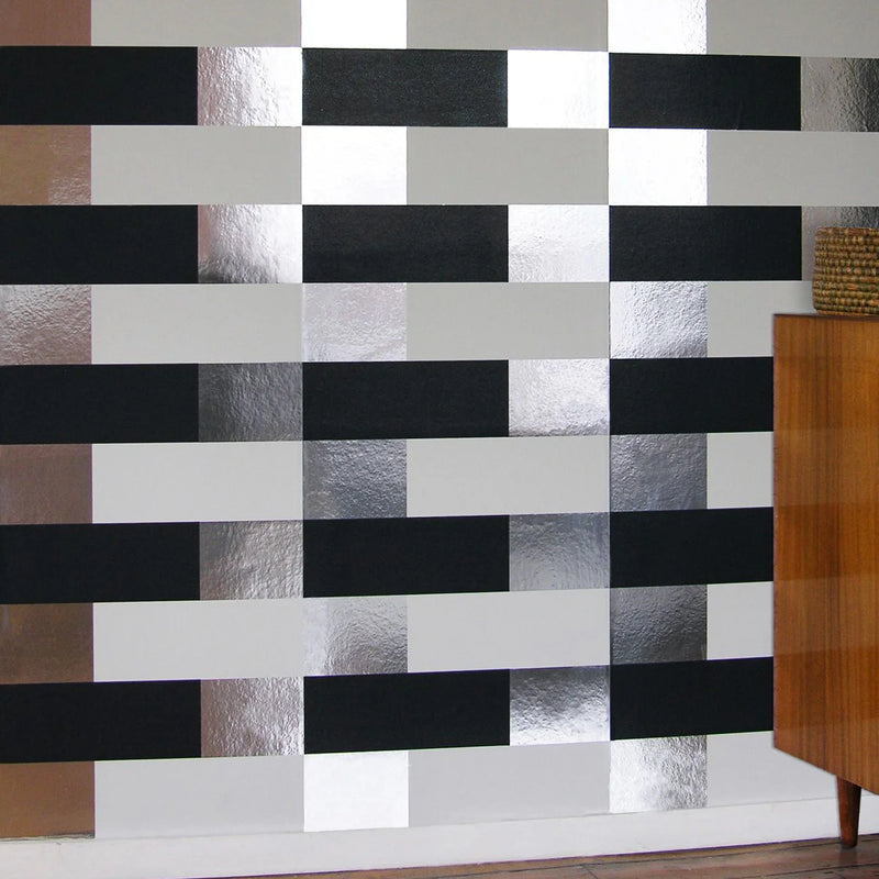 Block Wallpaper by Erica Wakerly