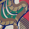 Blues Fantasia Superwide Textile Wallcovering by The Monkey Puzzle Tree (Sold per Lineal Metre)