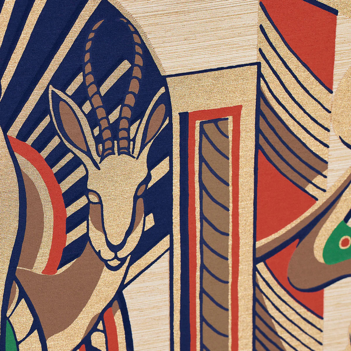 Blues Fantasia Superwide Textile Wallcovering