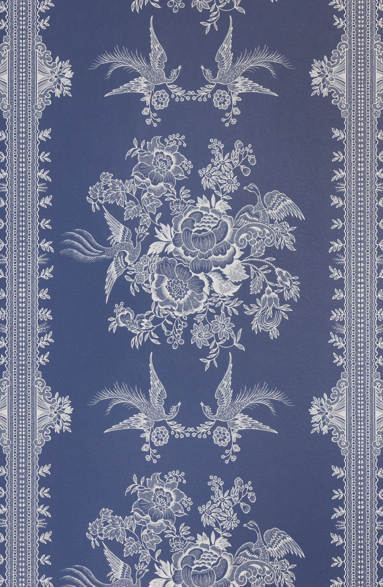 Asiatic Pheasant Wallpaper Collaboration with Burleigh