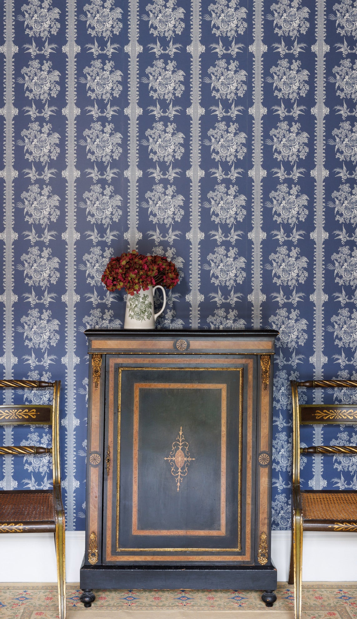 Asiatic Pheasant Wallpaper Collaboration with Burleigh