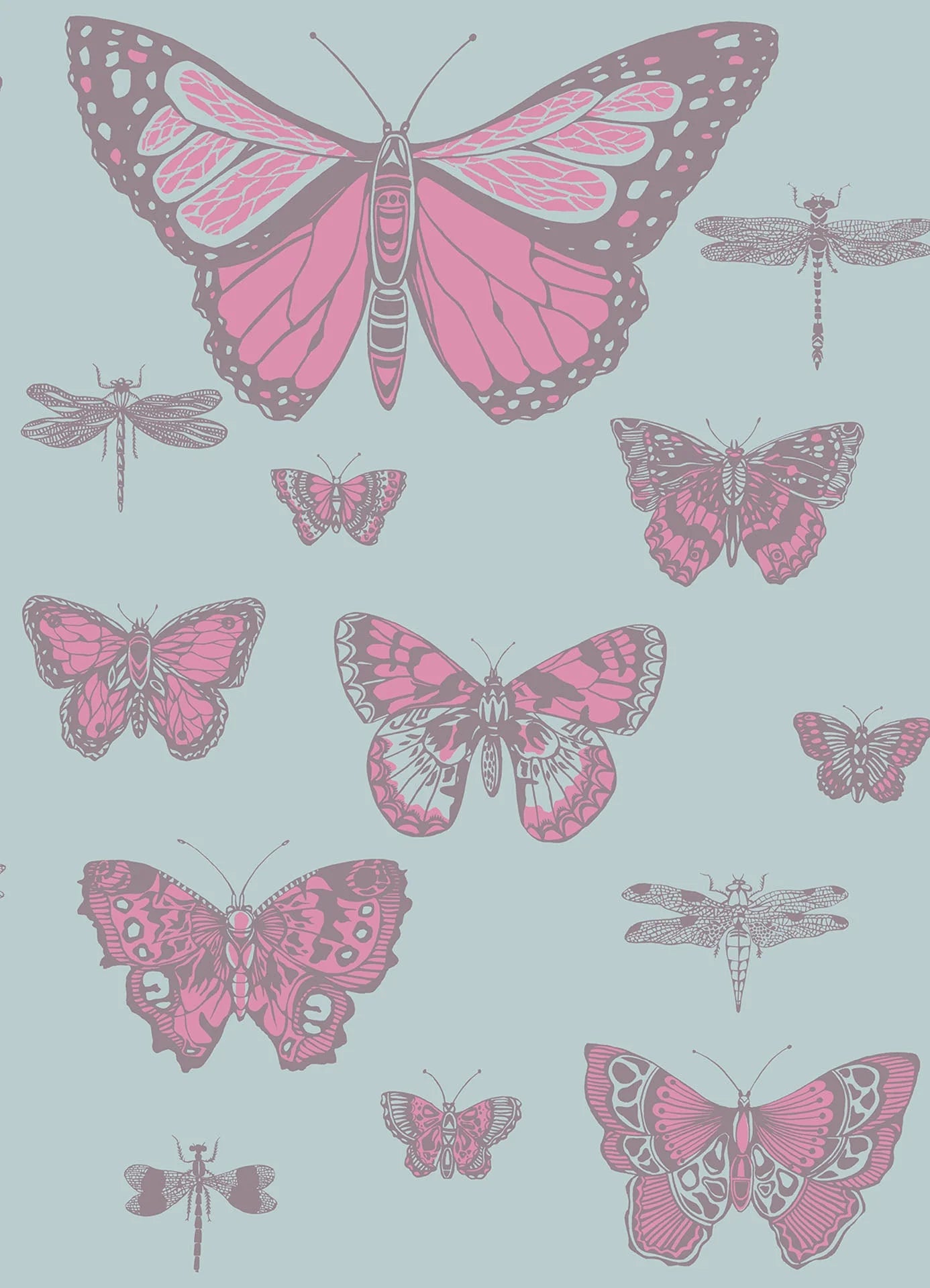 Butterflies & Dragonflies Wallpaper by Cole & Son