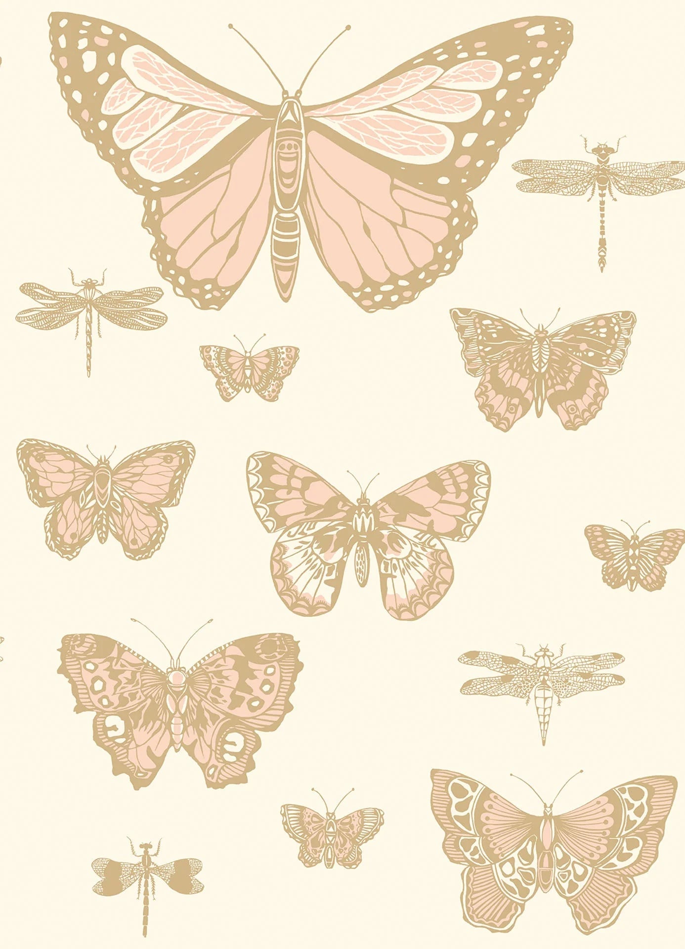 Butterflies & Dragonflies Wallpaper by Cole & Son
