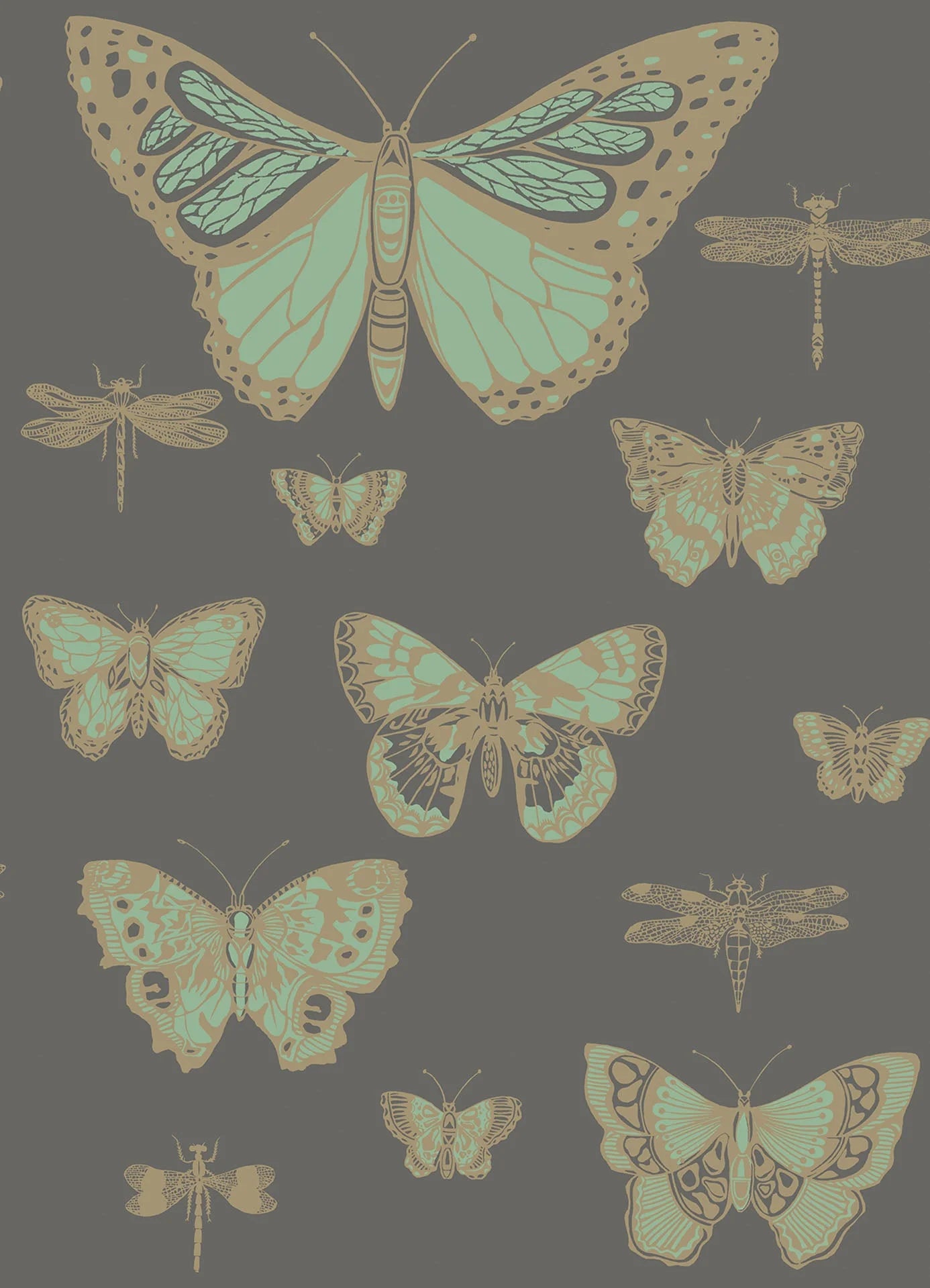 Butterflies & Dragonflies Wallpaper by Cole & Son