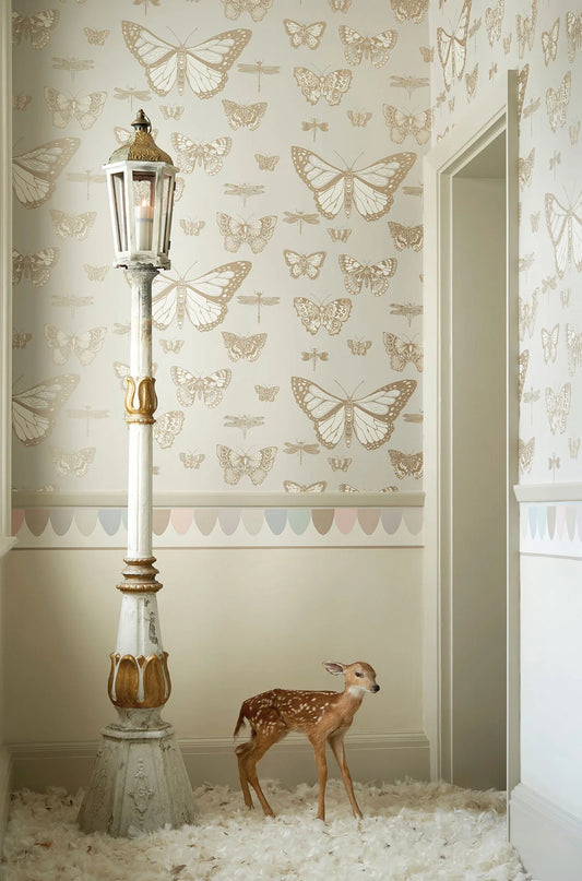 Butterflies & Dragonflies Wallpaper by Cole & Son