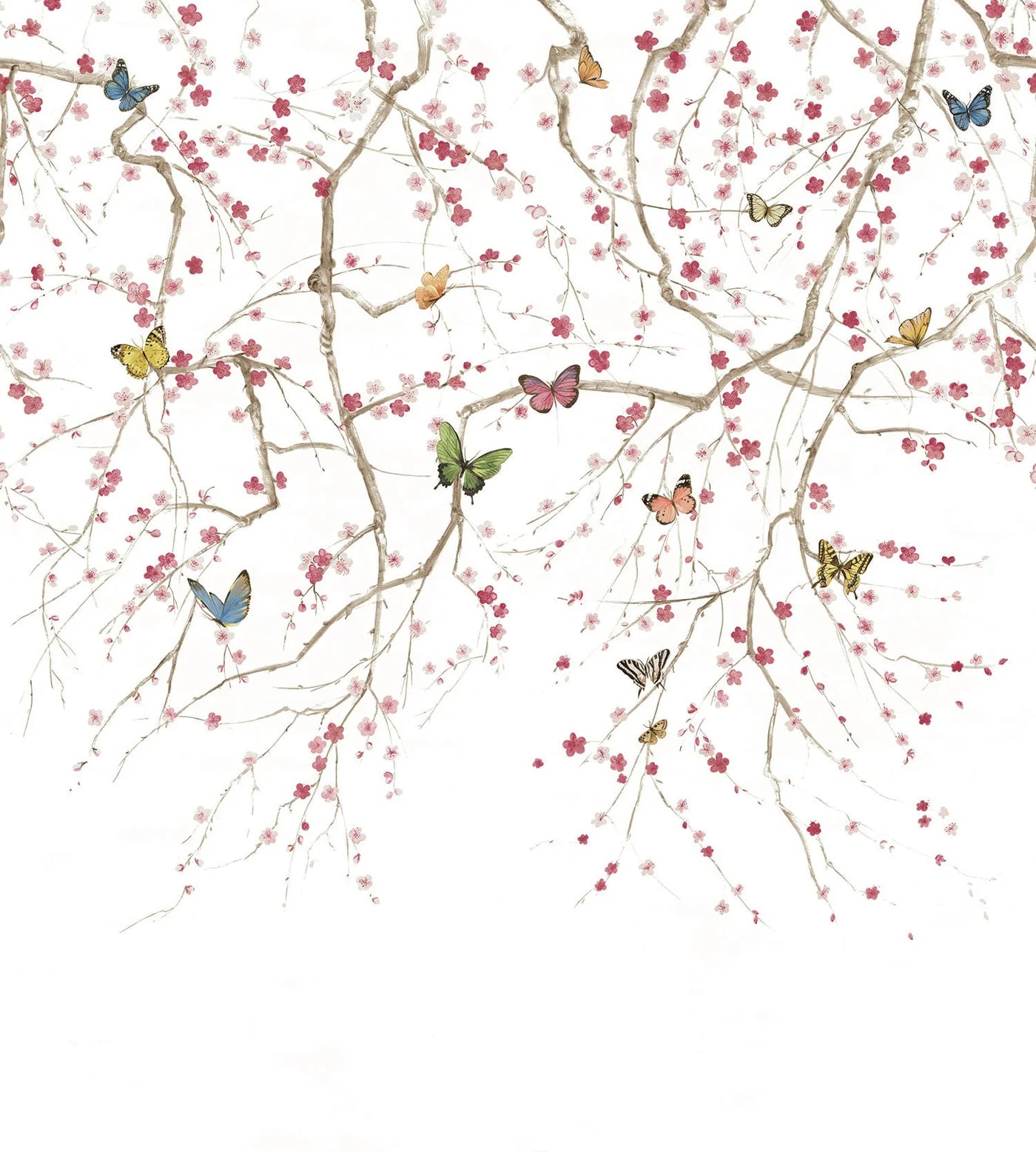 Butterfly Delight Mural - Daisy Bennett Mural Collection