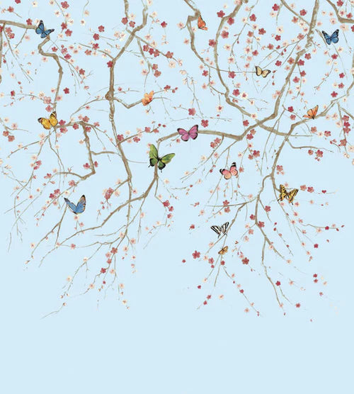 Butterfly Delight Mural - Daisy Bennett Mural Collection