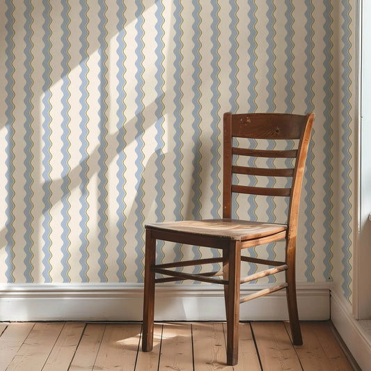 Cari Wave Wallpaper by Woodchip & Magnolia