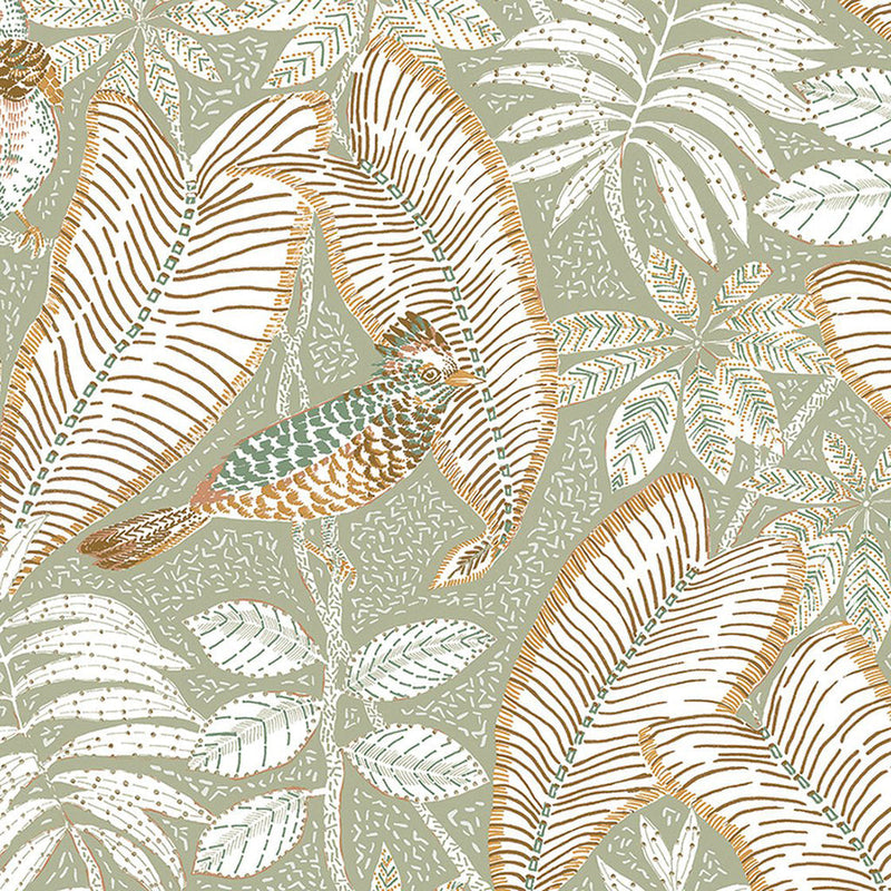 Sibia Wallpaper by Casamance