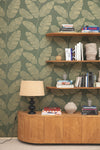 Moonlight Banana Tree Wallpaper by Caselio
