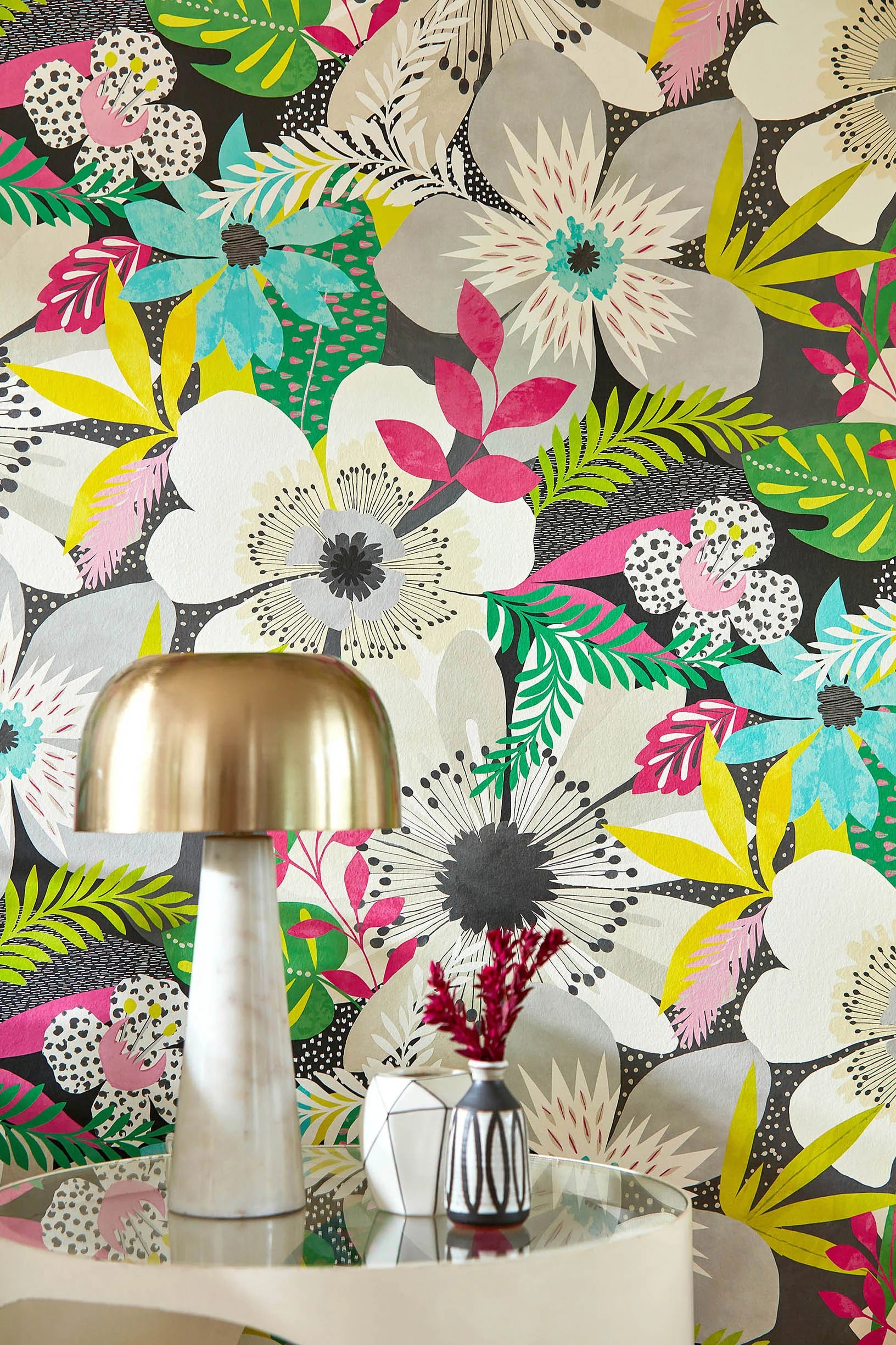 Floral Riot wallpaper by Ohpopsi