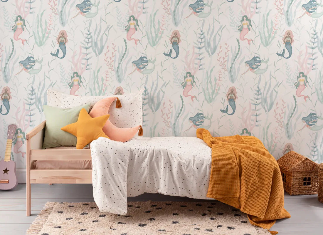 Little Mermaids Wallpaper by Hovia