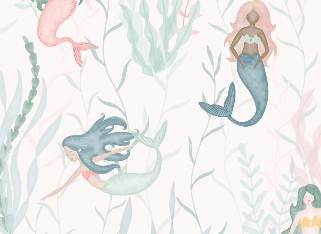 Little Mermaids Wallpaper by Hovia