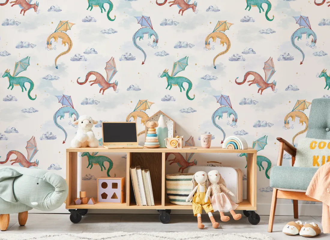 Winged Wallpaper by Hovia