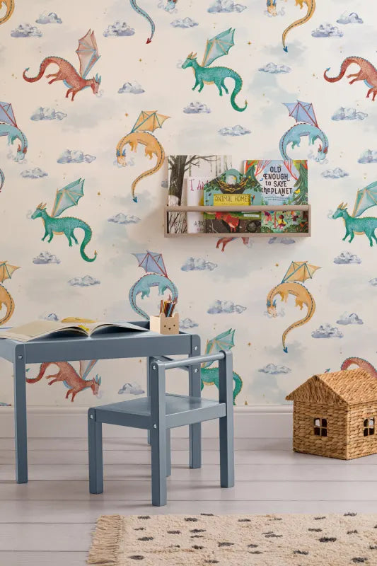 Winged Wallpaper by Hovia