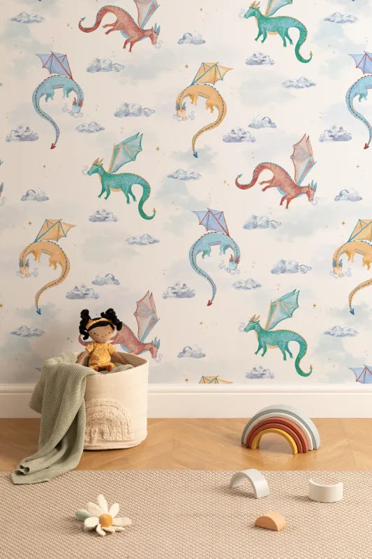 Winged Wallpaper by Hovia