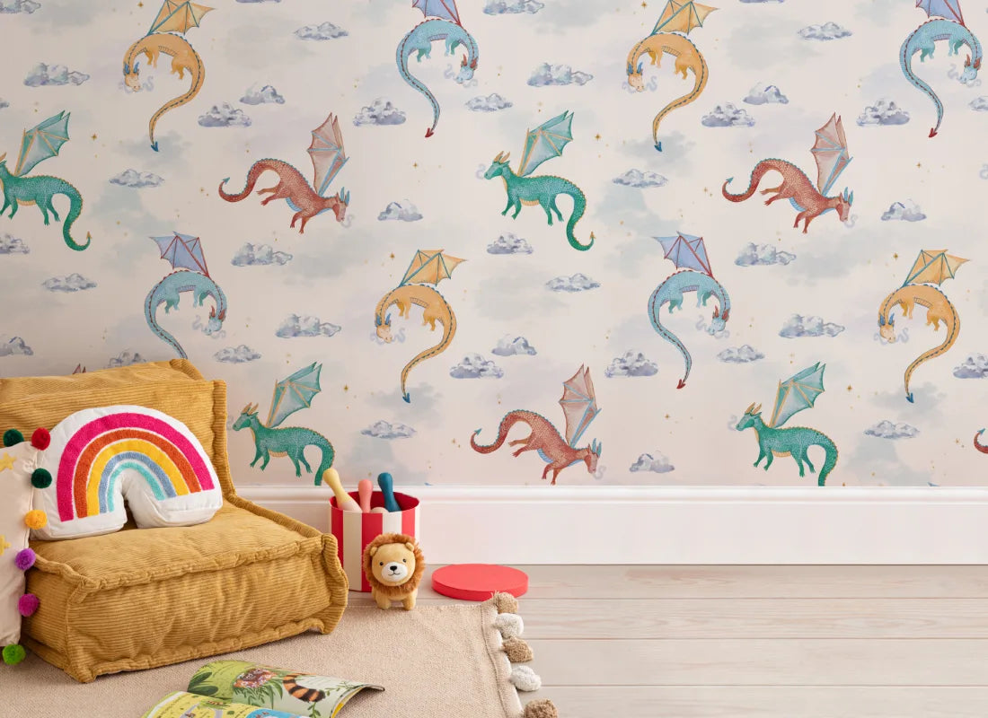 Winged Wallpaper by Hovia