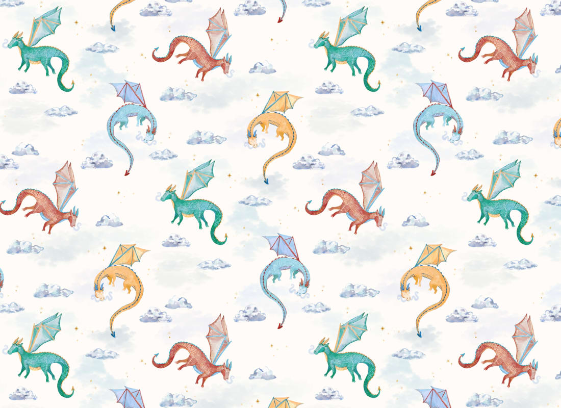 Winged Wallpaper by Hovia