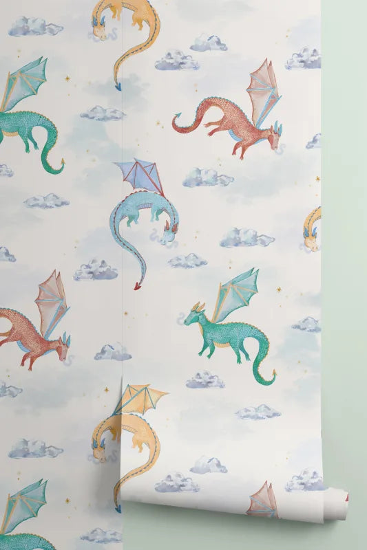 Winged Wallpaper by Hovia