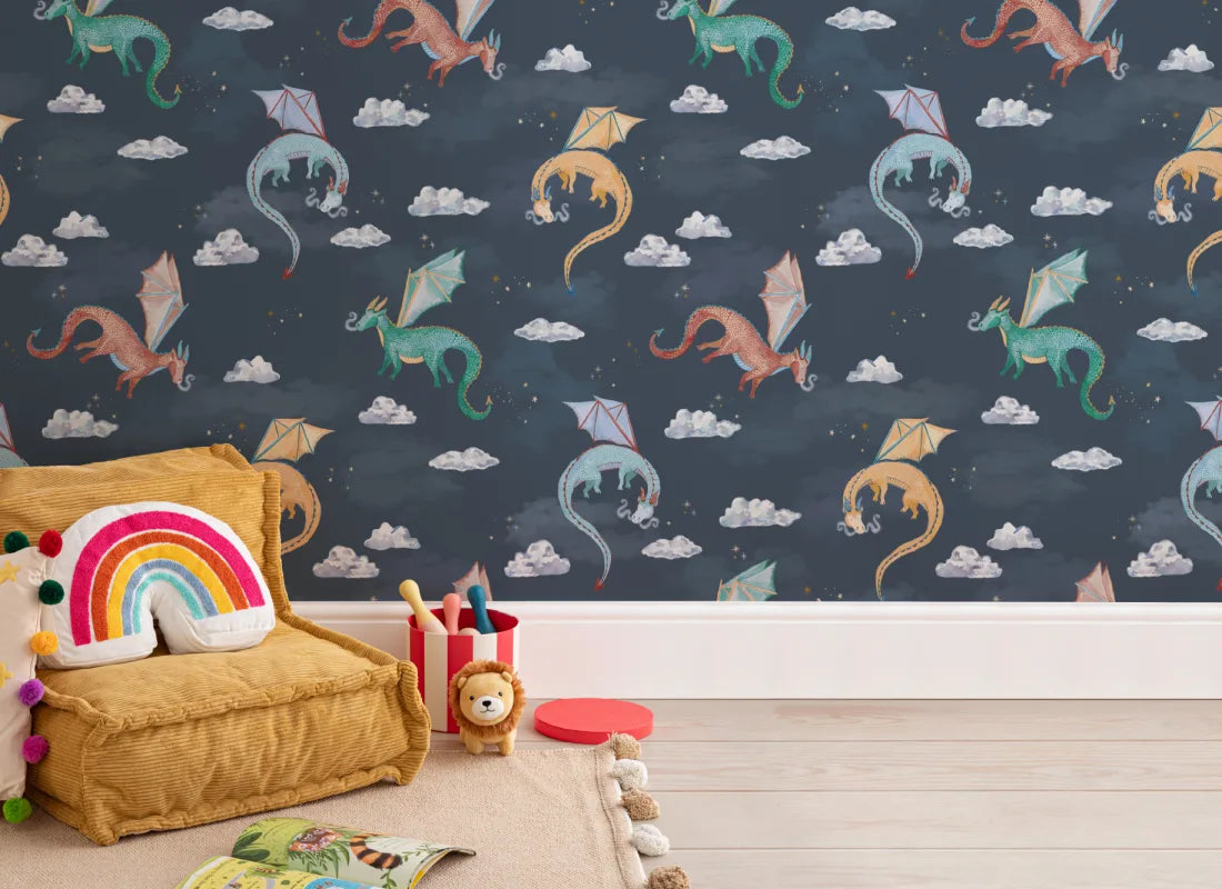 Winged Wallpaper by Hovia