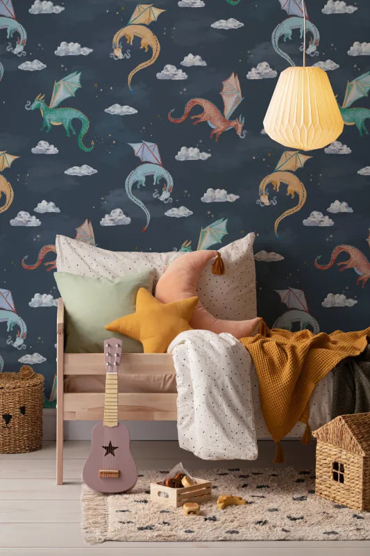 Winged Wallpaper by Hovia