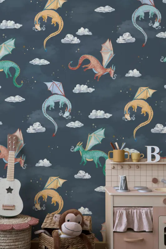 Winged Wallpaper by Hovia