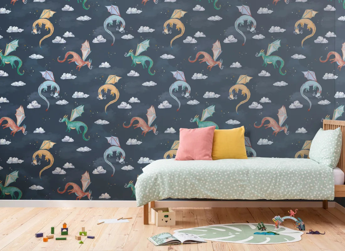 Winged Wallpaper by Hovia