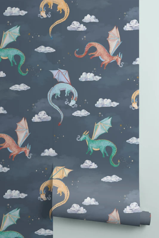 Winged Wallpaper by Hovia