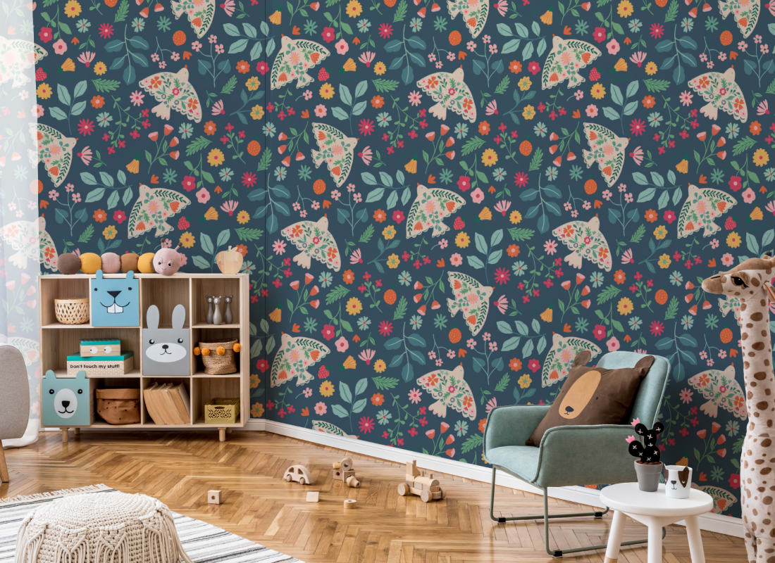 Whirly Wallpaper by Hovia