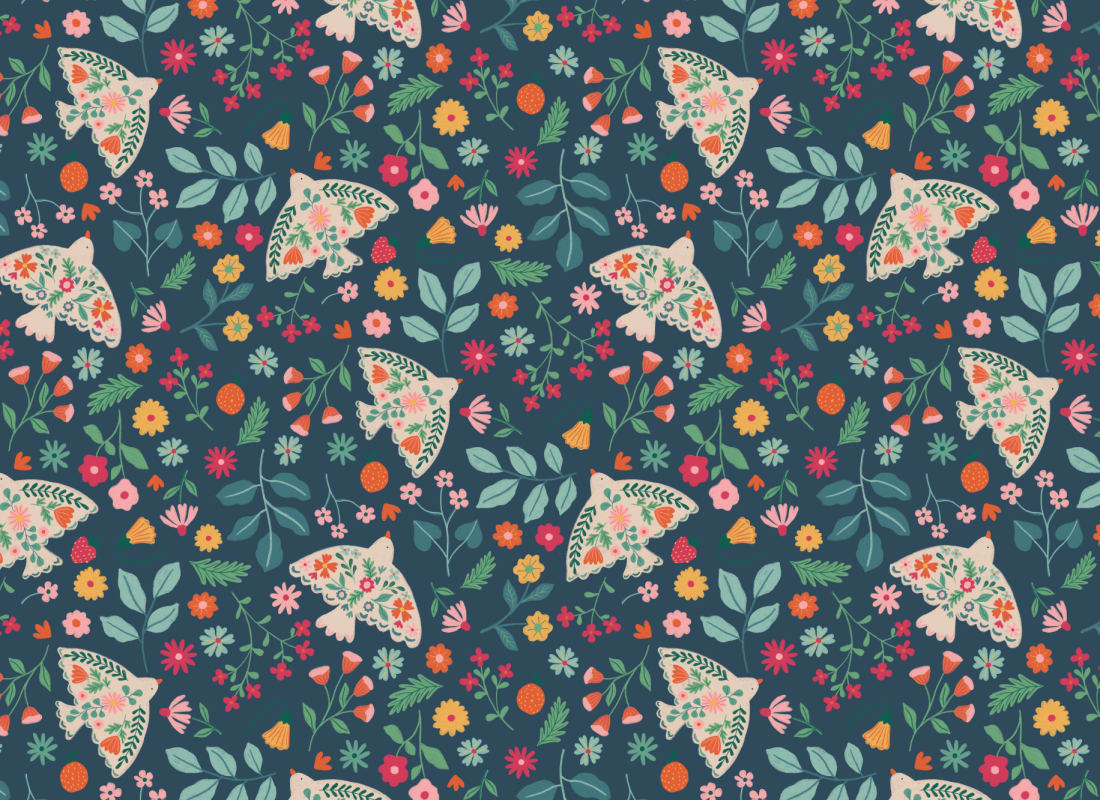 Whirly Wallpaper by Hovia