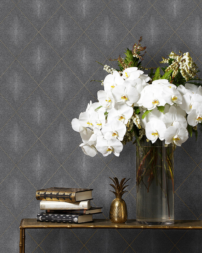 Shagreen Wallpaper by Catherine Martin X Mokum