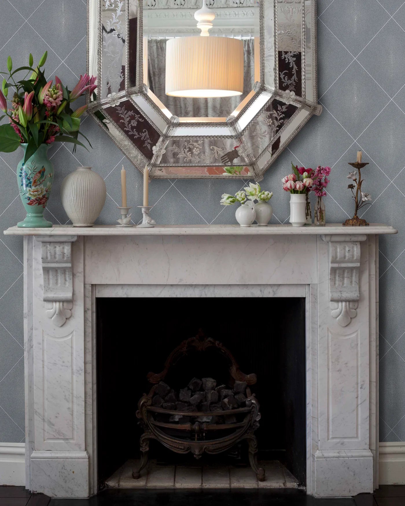 Shagreen Wallpaper by Catherine Martin X Mokum