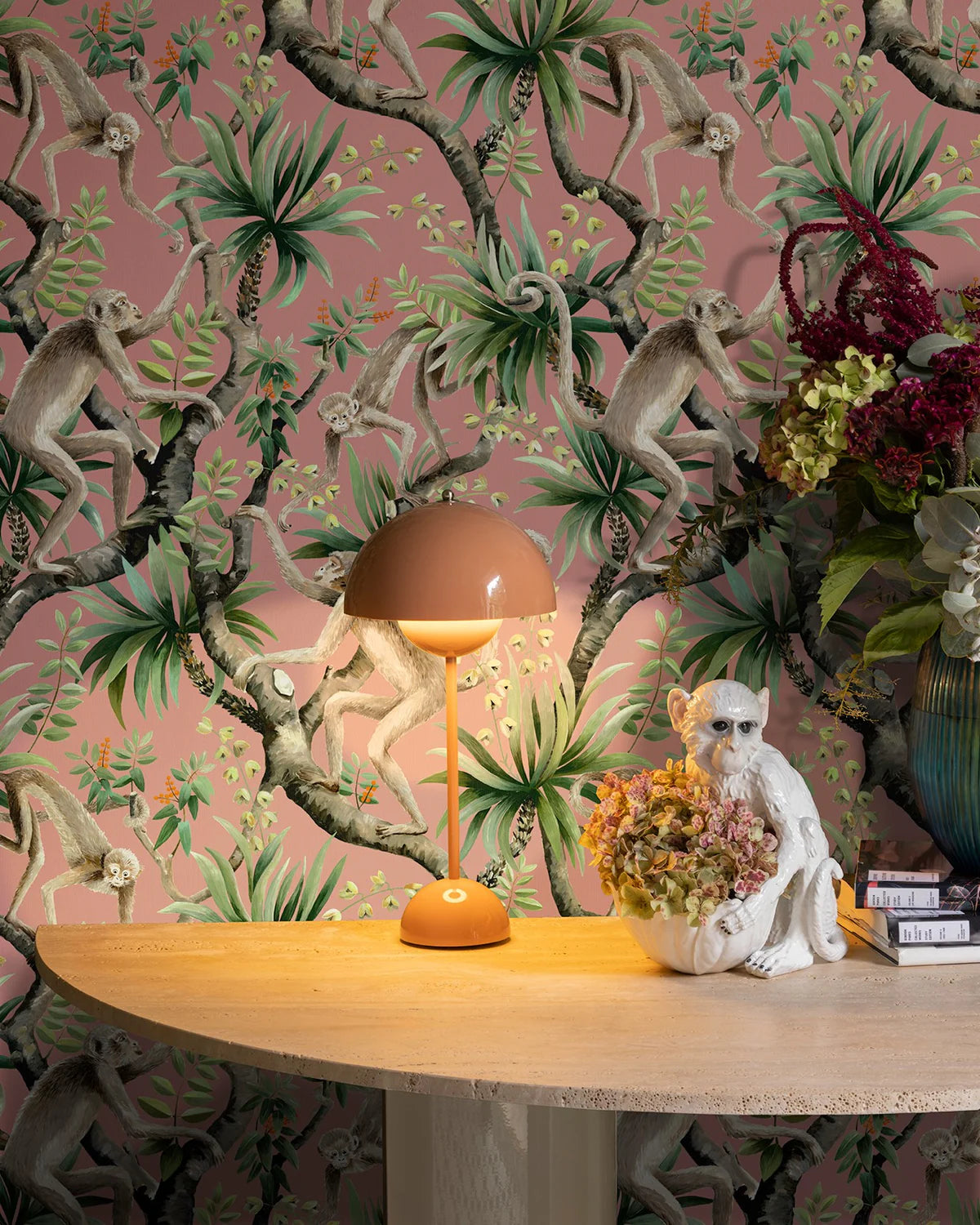 Monkey Business Wallpaper - Catherine Martin X Mokum