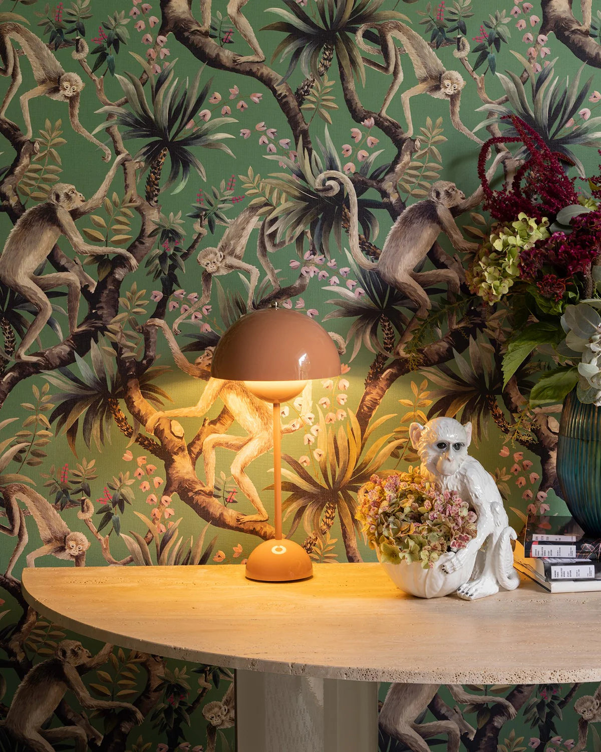 Monkey Business Wallpaper - Catherine Martin X Mokum