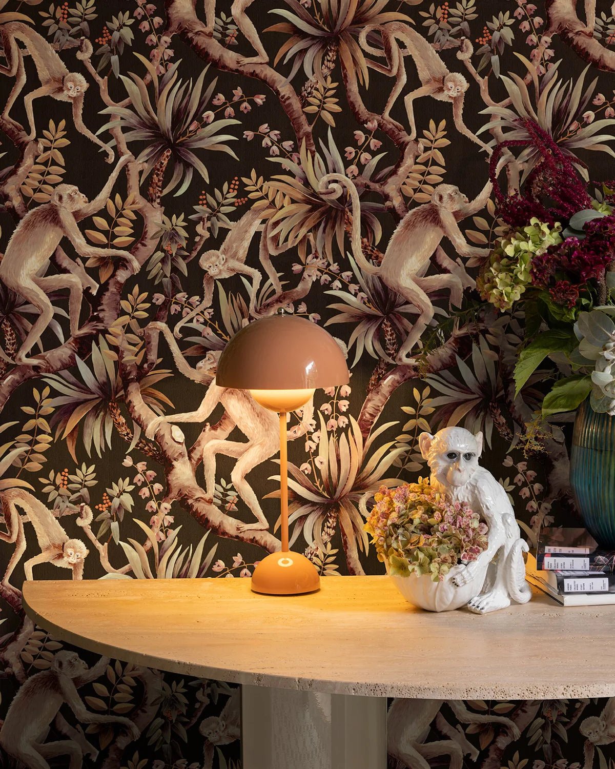 Monkey Business Wallpaper - Catherine Martin X Mokum