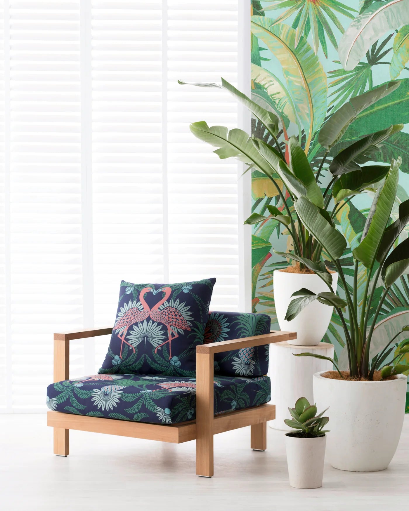 La Palma Wallpaper by Catherine Martin X Mokum