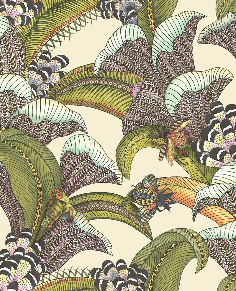 Hoopoe Leaves Wallpaper by Cole & Son