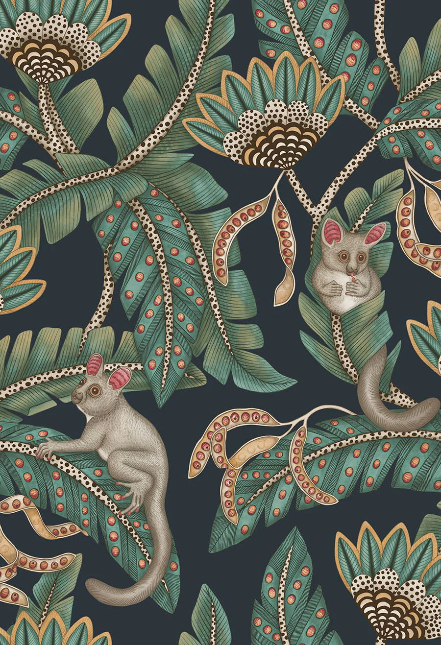 Bush Baby Wallpaper by Cole & Son