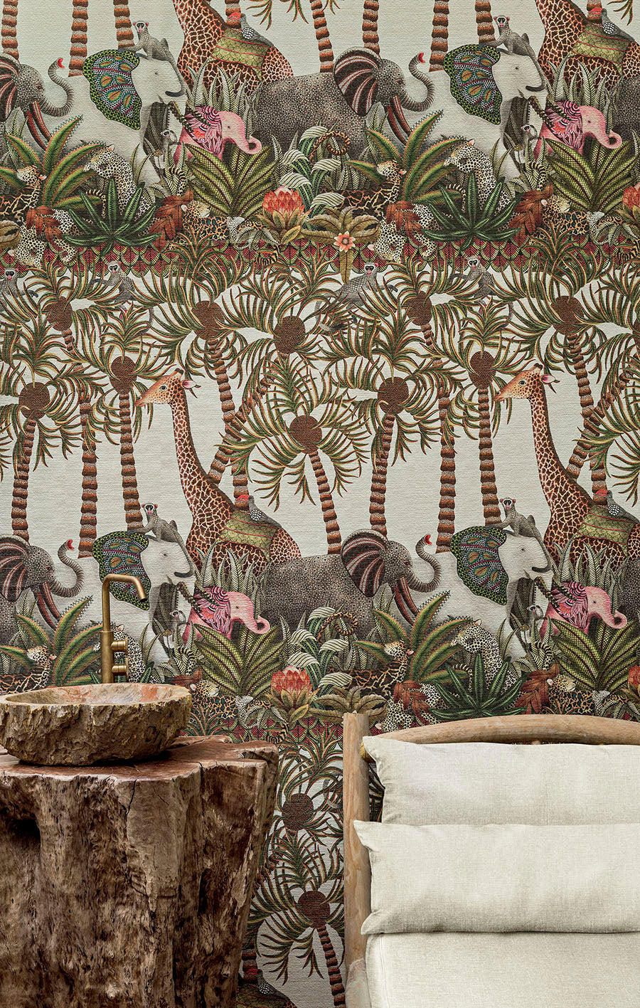 Letaba March Grasscloth Wallapaper by Cold & Son