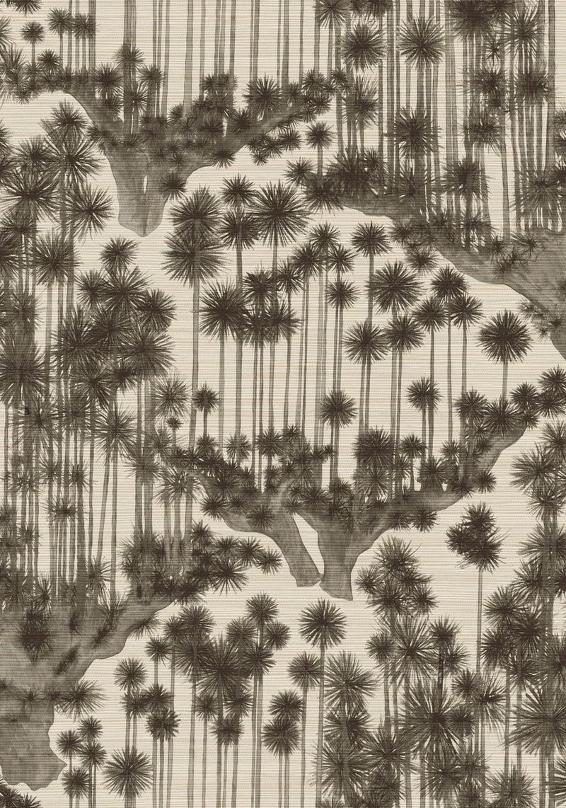 Japanese Woods - Grasscloth Wallpaper by Cole & Son