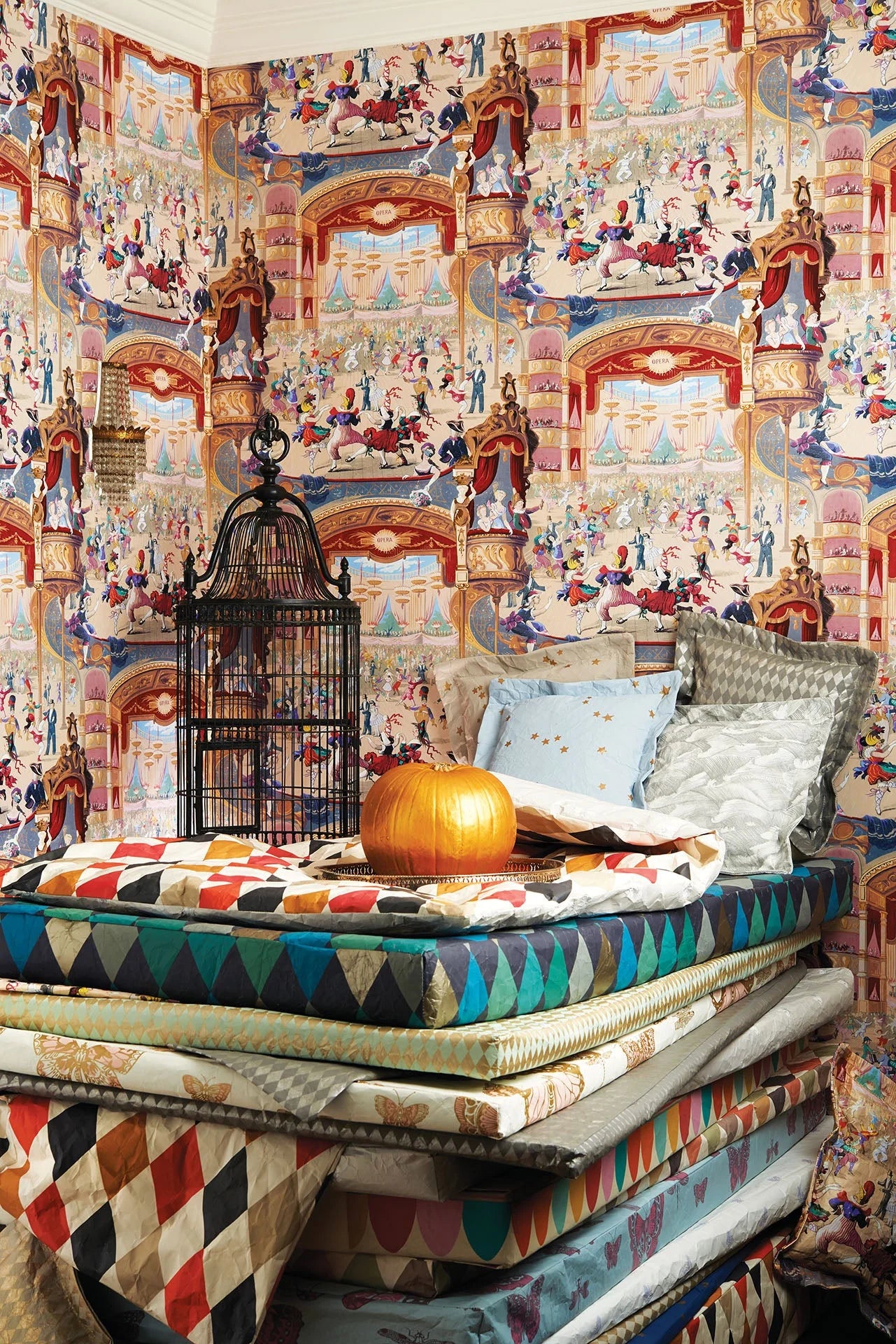 Cabaret Wallpaper by Cole & Son