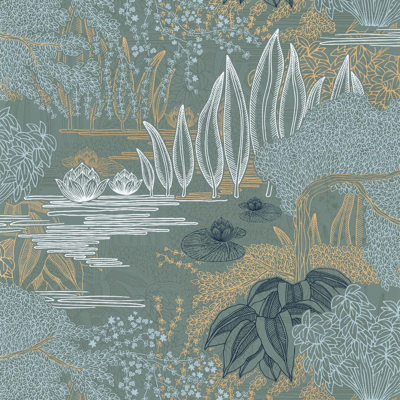 Jasmin Wallpaper by Casamance
