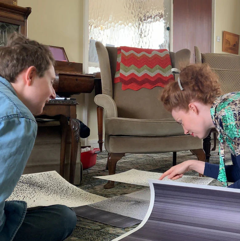 Disorder in Stasis Wallpaper Triptych