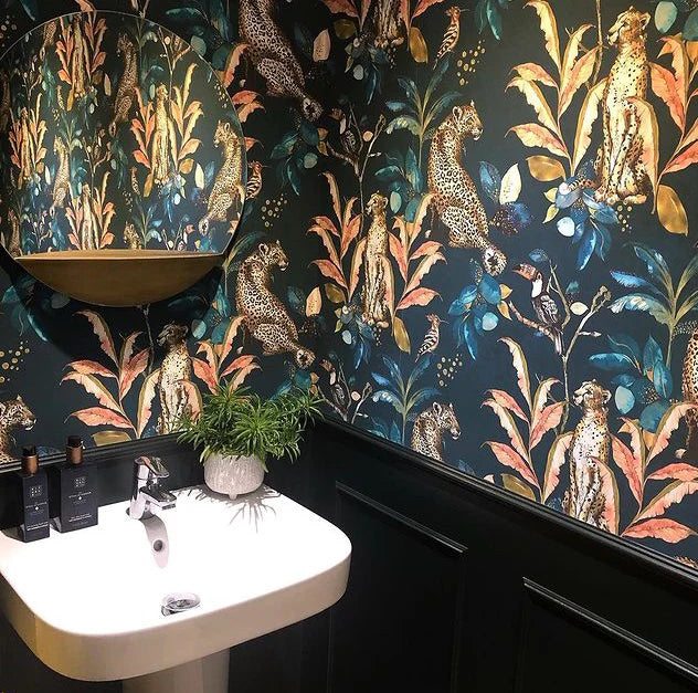 Cheetah Wallpaper by Graduate Collection