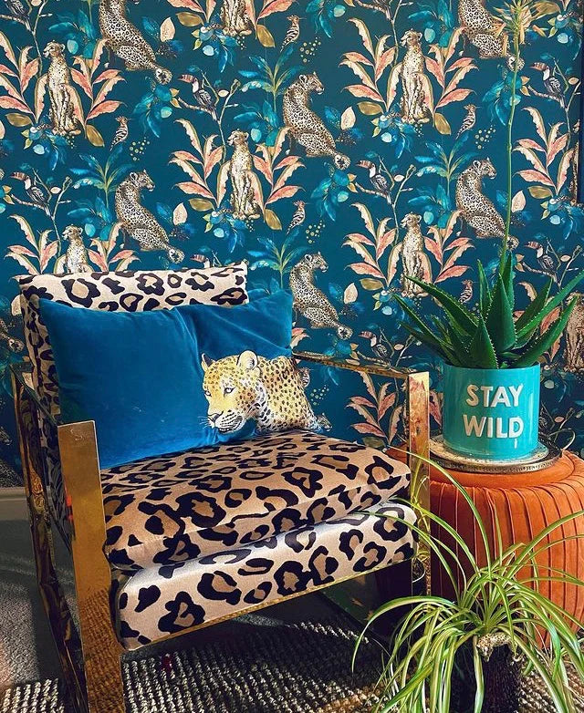 Cheetah Wallpaper by Graduate Collection