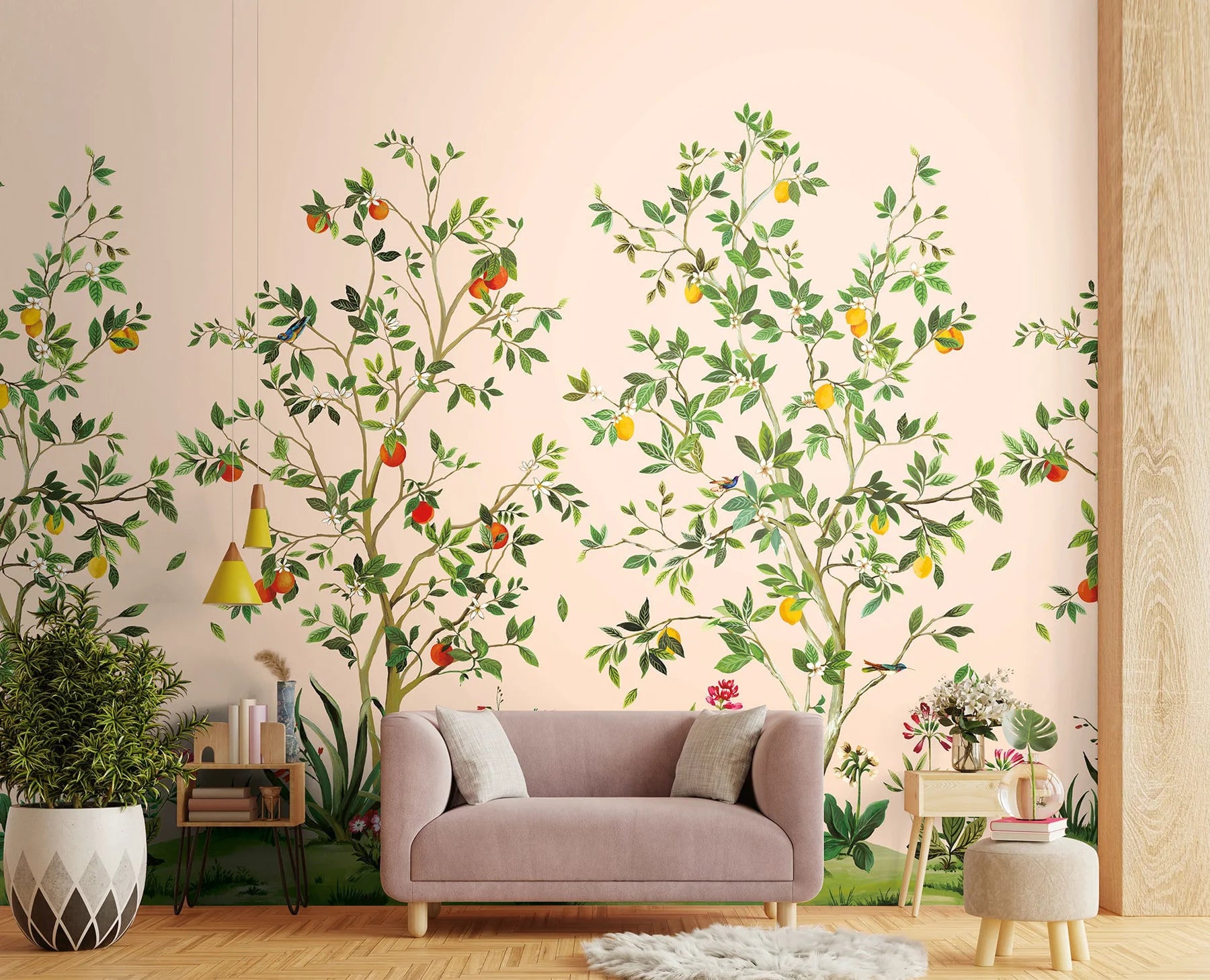 Citrus Grove Mural- Daisy Bennett Mural Collection