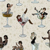 Cocktail Girls Wallpaper by Graduate Collection