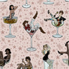 Cocktail Girls Wallpaper by Graduate Collection
