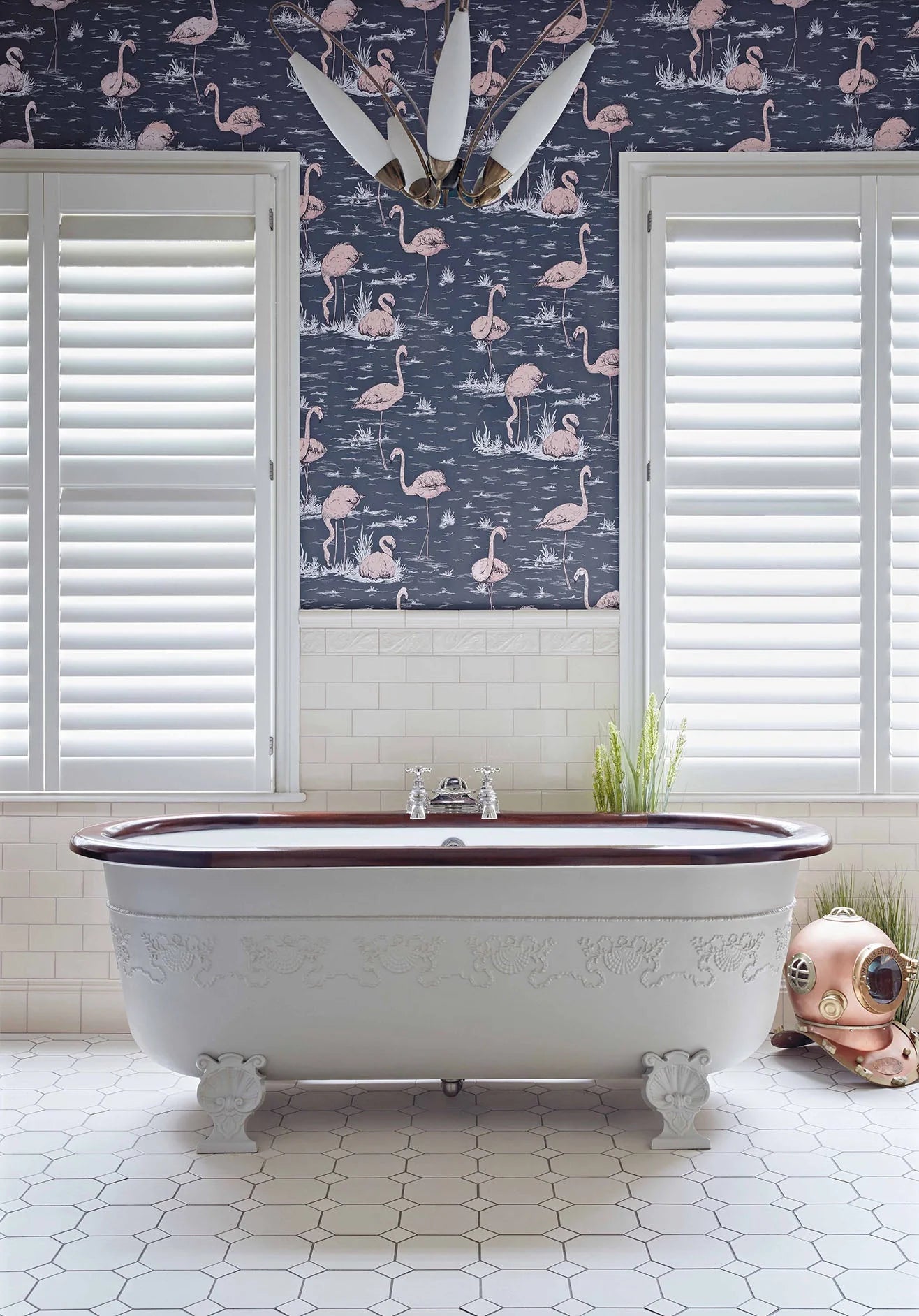 Flamingo Icons by Cole & Son Wallpaper
