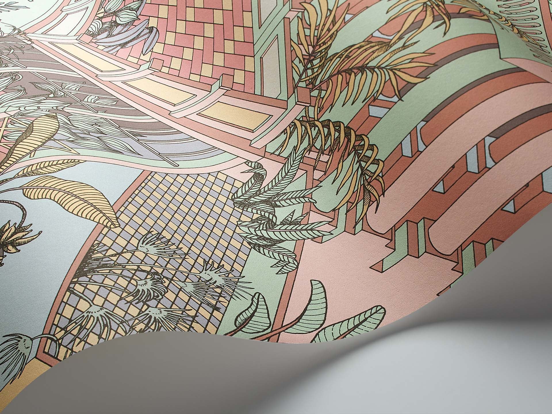 Miami Icons Wallpaper by Cole & Son